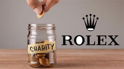 rolex a charity|rolex charity donations.